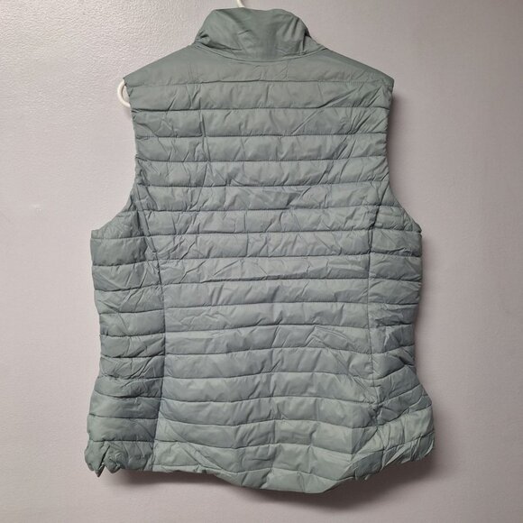 Old Navy Vest Active Athletic Exercise Walk Run Winter Fall Womens XL Zip Pocket - Picture 2 of 8